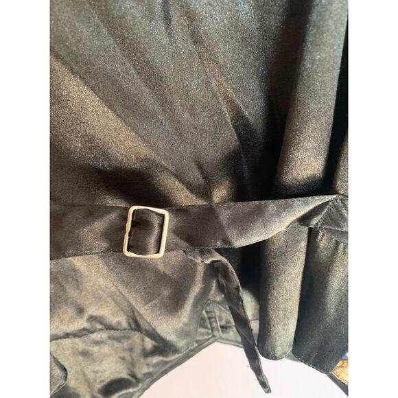 Bali Chic Vest / One Size / Beaded / Batik / Boho / Gypsy / Adjustable Waist - Picture 8 of 9